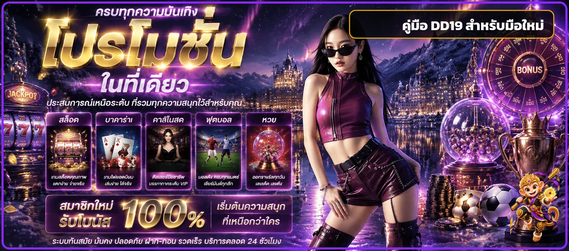 DD19 คู่มือมือใหม่ สมัคร เลือกสล็อต และคุมงบ